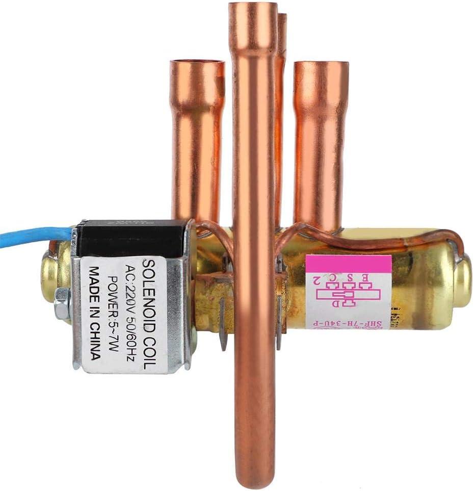 Four-way Reversing Valve for Air Conditioning Refrigeration Service Maintenance Accessory(1.5P-2P)