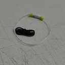 BSEEN Light Up Dog Collar - Rainproof Rechargeable LED Dog Collar - TPU Cuttable Glowing Pet Collar for Small Dogs& Cats - Puppy Safety Dog Lights for Night Walking (XS- Green 40cm)