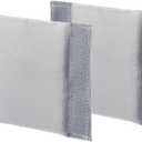 PATIKIL Camera Bag Divider, 2Pcs 4.72"x3.54"x0.31" Shockproof Camera Bag Inserts Separator Pad Protective Lens for Nikon Camera DSLR Protect Bag Organizer Universal Divider Cushion, Gray