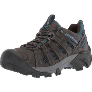 KEEN Men's Voyageur Low Height Breathable Hiking Shoes, Alcatraz/Legion Blue, 8.5 Medium US