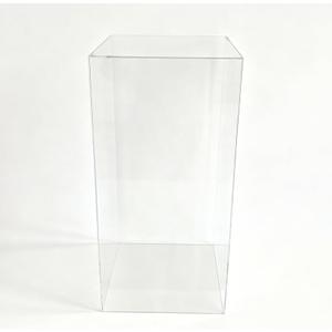 CiaoHER Crystal Clear Acrylic Pedestal Stand, 14''x14''x31.5''