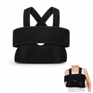 Arm Sling for Kids, Adjustable Shoulder Immobilizer Arm Support for Sleep | Soft Sling for Rotator Cuff Tear,Wrist,Elbow,Clavicle Fractured Recovery,Dislocation, Postoperative, fits Left & Right