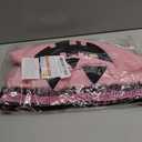 Halloween Candy Bucket with LED Light Pink Trick or Treat Buckets Halloween Reusable Pumpkin Candy Gift Baskets Party Supplies Favors