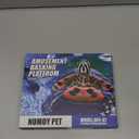 Keedolla Small Aquatic Turtle Pier Floating Dock Basking Platform Area for Aquarium Fish Tank, Decorative Aquarium Turtle Reptile Basking Platform with Ramp Ladder