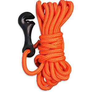 Rope with hooks and metal brackets