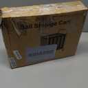 Ball Storage Cart, Sports Equipment Organizer with Wheels, Storing Volleyball, Basketball, Soccer, Baseball and Toy, Lockable Rolling Sports Ball Storage for Garage, Playgroup and Gym (Middle)