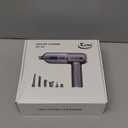 KMM Handheld Car Vacuum Cleaner, 4 in 1 Vacuum Cleaner 16000Pa Air Duster, 3-Speed Adjustable 120W High Power Vacuum Cleaner with LED Light and Multi-Nozzles for Car, Home, Office, Pet (Gray)