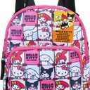 Get Trend Hello Kitty Mini Backpack for Kids Girls 9x7 Travel Bag Kawaii Bag for Daycare Trips Vacation Fashion Gifts for Girls (Pink Hello Kitty)