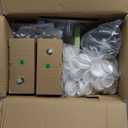 Button Maker Machine - Multiple Sizes 1.25in+2.25in, Kit for DIY Gifts, Button Press Machine with Free 200PCS 32-58mm Supplies & 2 Circle Cutter