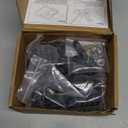 Locking Hood Latch with Keys, Jeep Hood Latch Compatible with 2018-2025 Jeep Wrangler JL JLU Jeep Gladiator JT, Anti-Theft Hood Lock Catch Latch Accessories, Dust & Water Resistant, 1 Pair(Not for JK)