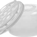 PRETYZOOM Tall Cake Box Cupcake Carrier Lid Insulated Cake Carrier for Cheesecake Dessert Saver Airtight Cover
