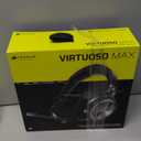 Corsair Virtuoso MAX Wireless Gaming Headset  Dolby Atmos, Active Noise Cancelling, Sonarworks SoundID, Simultaneous 2.4GHz Wireless & Bluetooth, 50mm Graphene Drivers, PC, Mac, PS5/PS4  Carbon