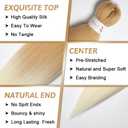 2 x 26 Inch 3 Pack Pre Stretched Braiding Hair