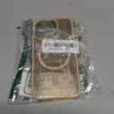 SUPFINE Magnetic for iPhone 16 Pro Case(Compatible with MagSafe)(Military Grade Drop Protection) Slim Translucent Matte Shockproof with Anti-Fingerprint Phone Case,Desert Gold