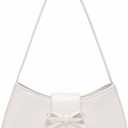 Women's Shoulder Bag, Hobo Purse with Bow, Y2K Trendy Crossbody Bag, Small Purse for Women-Lightweight, Trendy Handbag