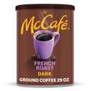 McCafe French Roast, Dark Roast Ground Coffee, 29 oz Canister (EXP 08/16/26)