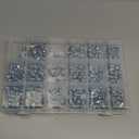 250PCS Grease Fittings Assortment, 18 Essential Sizes SAE & Metric Zerk Grease Fittings Kit Includes UNF NPT 1/4" 1/8" M6 M8 M10, Straight 45 90 Degree for Grease Guns