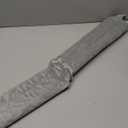 fowong Door Draft Stopper for Bottom of Door 30" Adjustable Noise Blocker Reduce Cold Air, Soundproofing Sweep Seal Large Gap up to 1.7", Easy to Install, Grey (Gray)