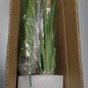 Artificial Bird of Paradise Plant,Faux Palm Tree Potted Plant with Real Touch Leaves,Fake Trees for Home Living Room Office Indoor Outdoor Decor(4FT-1Pack)