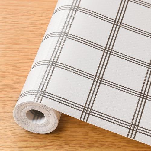 Shelf Liners for Kitchen Cabinets – Non Adhesive Drawer and Cabinet Liner, Waterproof and Oil-Proof Kitchen Cupboard Shelf Paper EVA Material Fridge Liner for Refrigerator – Modern Pattern, Size: 11.8"W x 118"L