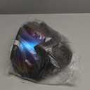 Motorcycle Helmet Riding Goggles Glasses with Removable Face Mask,Vintage Bullet Fight Motocross,Paintball Mask Anti Fog,Tactical Full Face Mask Ski Mask Goggles Detachable Adjustable (Colorful/Clear)