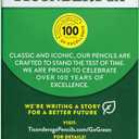 Ticonderoga My First Tri-Write Wood-Cased Pencils, Unsharpened, 2 HB Soft, With Erasers, Yellow, 36 Count
