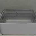 MOPALL 4-Tier Medicine Organizer Storage Box, Portable Latch Bin with Lid and Leather Handle, Cabinet Closet Organization for Home Office, Pill Bottle, First Aid, Sewing, Art, Craft