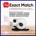 137221600 Washer Drain Pump By DR Quality Parts for Frigidaire, Kenmore, Electrolux Directly Replaces AP5684706, PS7783938, 131724000, 134051200