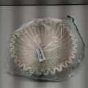 Large Decorative Bowl, Modern Handicraft Bowls for Home Decor, Decorative Fruit Bowl for Kitchen Counter, Ruffle Decor, Stylish Key Bowl for Entry Table, Artificial Stone Beige