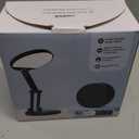 One Fire Cordless Desk Lamp,Dimmable Small Battery Powered Lights,3600mAh Rechargeable Wireless Table Lamp,Mini Lamp&Portable Light for Bed,Book Reading,Home for Small Spaces,Nail Light,Craft,Office (White)