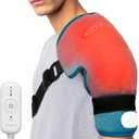 Comfytemp Shoulder Heating Pads for Rotator Cuff, Heated Shoulder Brace for Shoulder Heat Wrap, Birthday Vlentines Day Gifts for Mom Women Wife, 3 Heat Set&2H Auto Off Wearable Heated Pad
