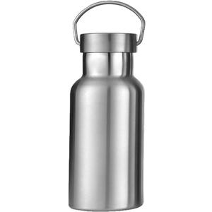 Stainless Steel Vacuum Insulated Water Bottle 34/25/20/17/12oz 18/8 for Hot and Cold Drinks, Double Walled, Leak Proof (Silver(12oz)) (11.8 Ounces)
