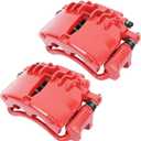 cciyu 18-B4723 18-B4722 Front Left & Right Brake Calipers With Bracket For Ford For Mustang 1999-2002