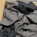 Men's Waterproof Ski Jacket Fleece Lined Warm Winter Snow Coat with Hood Fully Taped Seams(Gray Black, XXXL)