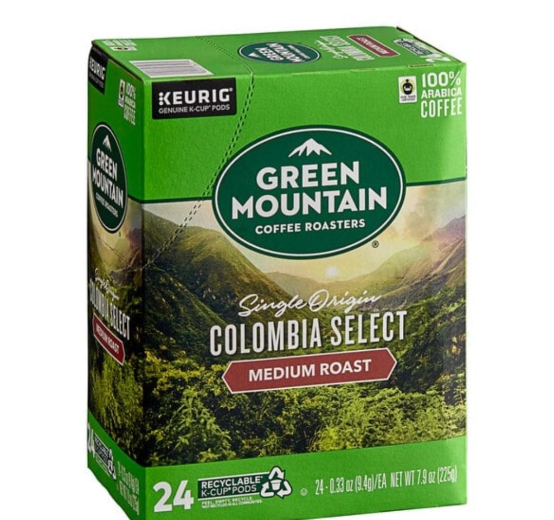 Green Mountain Coffee Roasters Colombia Select Single Serve Keurig® K-Cup® Pods - 24/Box (BB: 09/23/2025)
