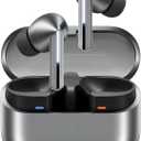 Samsung Galaxy Buds 3 Pro AI True Wireless Bluetooth Earbuds, Noise Cancelling, Sound Optimization, Redesigned Comfort Fit, Silver 
