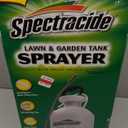 Spectracide 16412 1 Gallon Multi-Purpose Lawn & Garden Poly Tank Sprayer, Made in The USA, Adjustable Cone Nozzle, 1-Pack, Translucent White