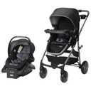 Safety 1st Deluxe Grow and Go Travel System Stroller and Car Seat Combo, 8-in-1 Car Seat, Weight Capacity 4-30 lbs, High Street