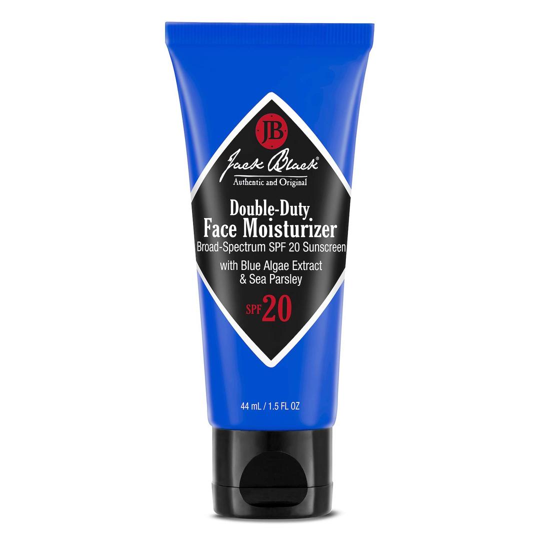 Jack Black Double Duty Face Moisturizer with SPF 20, Facial Moisturizer Face Cream for Men, Mens Facial Lotion with SPF, Gifts for Men (1.5 Fl Oz (Pack of 1))