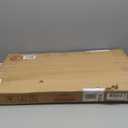 JSB Small Folding Computer Desk with Storage Bag and Hook Writing Modern Industrial Work Table Laptop for Home Office White (Rustic & Brown, 23.6")