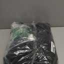 NICETOWN Black Velvet Blackout Curtains 96 inch Long for Living Room and Bedroom, Thermal Luxury Solid Heavy Rod Pocket Drapes/Window Treatments for Hall, Theater (2 Pieces, 52 W)