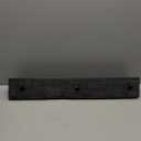 Buyers Products D424 Extruded Rubber D Shaped Bumper, Heavy Duty 3 Hole, Size 4x4x24, High Impact Resistance, Pre Drilled for Trucks, Trailers, Vans, and Loading Dock Protection