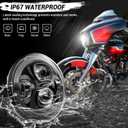 Z-OFFROAD New Motorcycle 7 Inch LED Light DOT Kit Compatible with Harley Davidson Touring Street Glide Road King Special Electra Glide Ultra Classic Fat Boy Heritage Softail Switchback Black