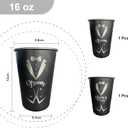 Groomsmen Gifts Set of 8, Bachelor Party Favors Accessories, Stainless Steel Tumbler Cups, Groomsmen Proposal Gifts, Team Groom Decorations (Groom Crew)