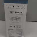 Electric Lunch Box Food Heater, 80W Portable Warmer for Car Truck Work with 304 Stainless Steel Container, 12V/24V/110V Green Heated Lunch Box Suitable for Ideal Driver/Work/Gift