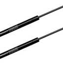 Qty2 Universal Lift Support Struts Spring Damper Shock Extended Length 7.5Inch, Compressed Length 5.34 Inch Force 65 LBS, 10mm Ball Socket for RV Bed Platform/Outdoor Bench/Tool Box Lid 4056