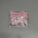 Yccutest Little Toddler Girl Long Sleeve One Piece Swimsuit Pink Bow Print Rash Guard Bathing Suit for Girls Kids Swimwear (12-18 Months)