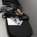 Office Chair, Ergonomic Desk Chairs 330LBS Capacity High Back Mesh Computer Chair with Flip-up Armrests, Comfy Work Chair with Adjustable Lumbar Support, Rolling Chair (One Size, Black)