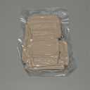 10 Pcs Travel Jewelry Pouch, Beige Transparent Jewelry Travel Organizer Case Non-Woven Fabric Clear Storage Bag with Zipper Portable Storage Bags for Women Necklaces Rings Earrings