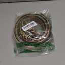 LEACOOLKEY 3 Pack Women's Leather Belts for Jeans Dress Pants Fashion Ladies Leather Belts with Gold Buckle (A-black+brown+beige), Size: M:Fits waist size 31"-36"